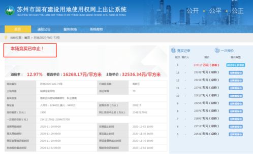 引爆市場(chǎng) 蘇州59.18億網(wǎng)拍系統(tǒng)崩潰與科技城地塊波折背后的產(chǎn)業(yè)新熱